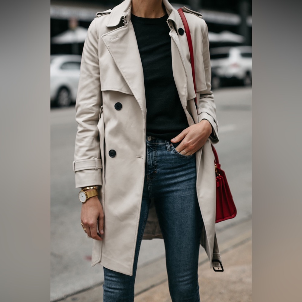 Club Monaco Trench (small) Like New